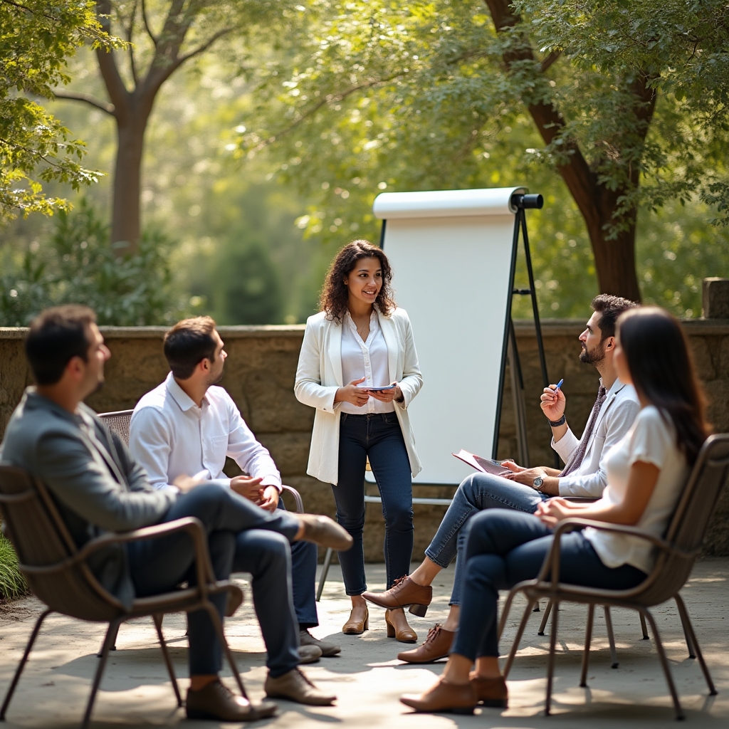 Workshop de influență în leadership în aer liber